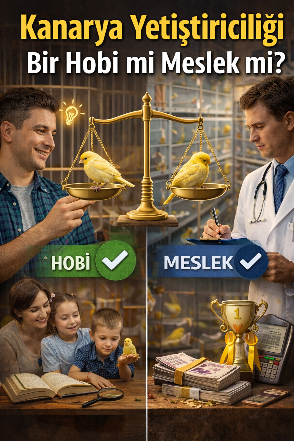 Kanarya Yetiştiriciliği Bir Hobi mi Meslek mi?