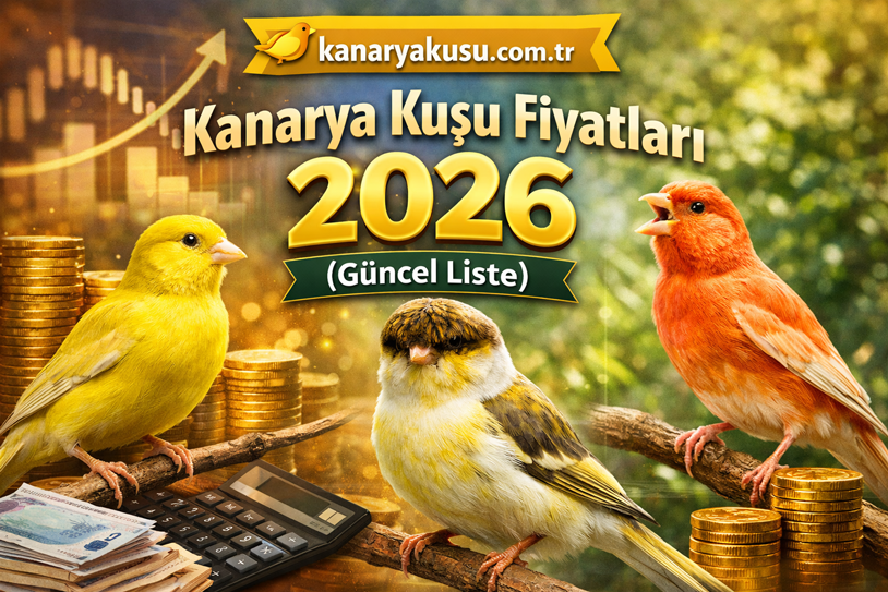 Kanarya Kuşu Fiyatları 2026 (Güncel Liste)